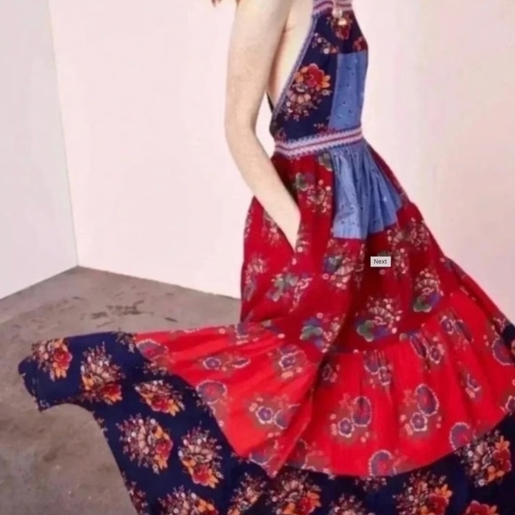 Ulla Johnson Dresses & Skirts - Ulla Johnson Women Lune Patchwork Sleeveless Dress Multi Size 0